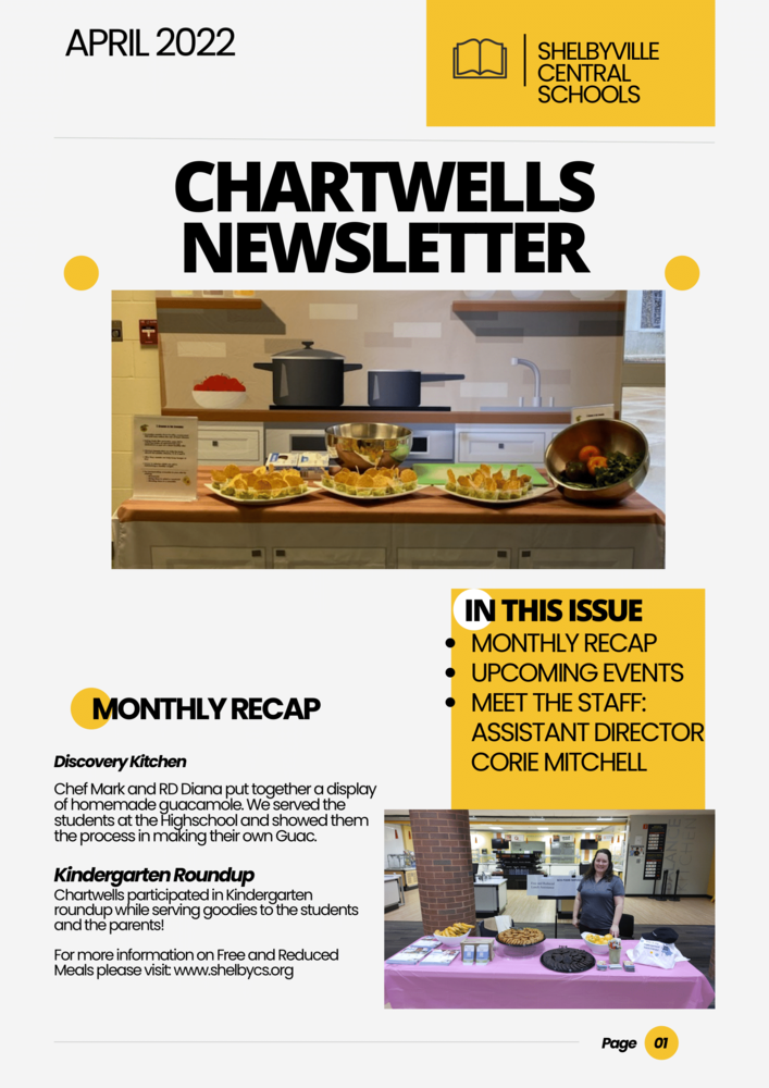 Chartwells Newsletter April 2020