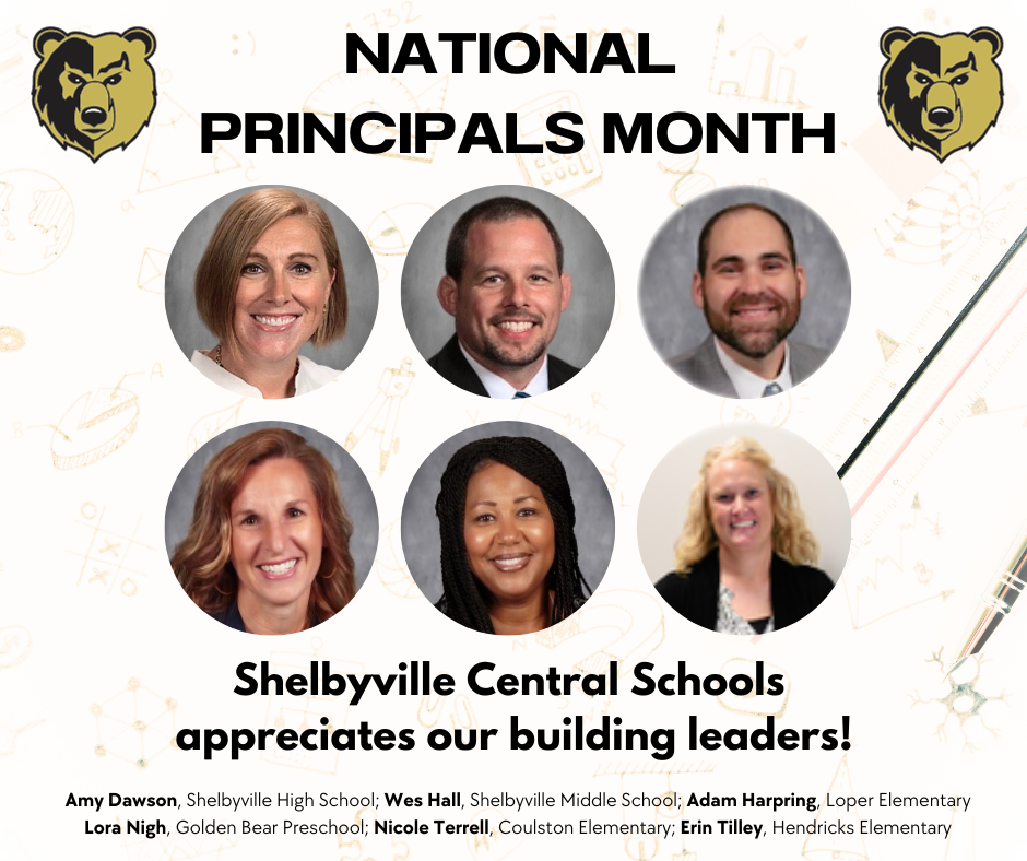 National Principals Month! Coulston Elementary School