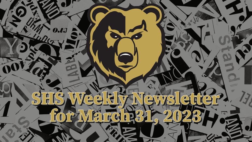 SHS Newsletter